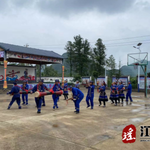 涛圩镇湖广同心村：文艺“惠”演暖民心