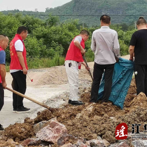 白芒营镇：“绿色家园，你我共建”卫生环保志愿服务活动