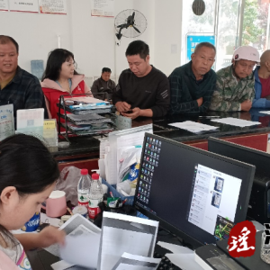 涔天河镇：集中办证体民意 简化流程解民忧
