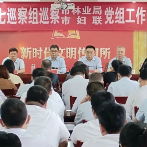 市委第七巡察组巡察市林业局和市妇联党组工作动员会召开