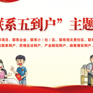 江华公路建设养护中心开展“五联系五到户”主题活动