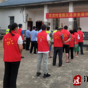 小圩壮族乡：交通安全宣传进农村 让群众平安文明出行