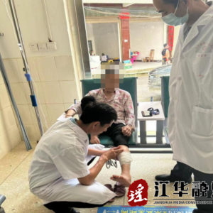 江华第一人民医院到蔚竹口乡卫生院开展技术指导、帮扶工作