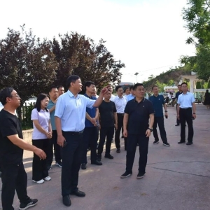 韩春晓调研指导防汛备汛工作