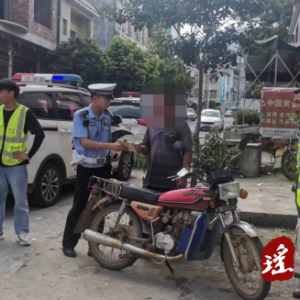 江华界牌乡：开展交通顽瘴痼疾专项整治行动