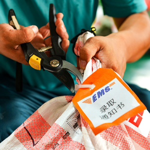 高校录取通知书已送达，投递员正在上门派送！