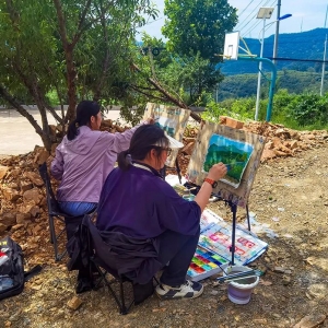 年接待师生3000人！汝州有座藏在深山的“写生村”