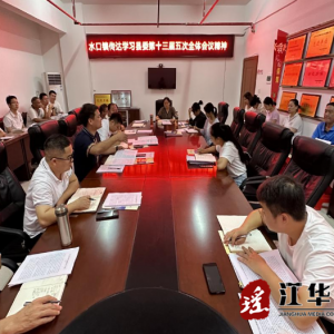 江华水口镇：贯彻落实全会精神 把发展蓝图变为美好现实
