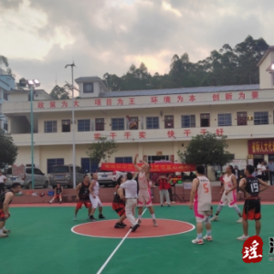 江华大圩镇：以球会友共筑湘桂团结