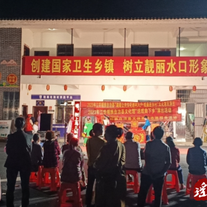 江华水口镇：戏曲文化进乡村 文化惠民暖民心