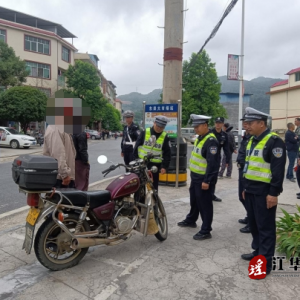 江华涔天河镇：开展道路交通整治行动，全力确保群众安全出行