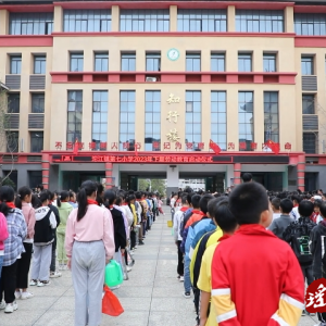 江华沱江镇七小：劳动实践课 快乐蔬果香