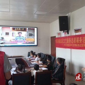 江华涔天河镇：开展关爱未成年人 安全宣传进社区活动