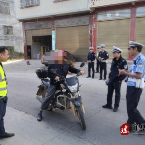 江华界牌乡：开展道路交通事故预防“冬季攻势”行动