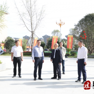 省民政厅党组书记、厅长曹忠平来江华调研