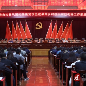 江华巩固拓展脱贫攻坚成果同乡村振兴有效衔接工作推进会召开