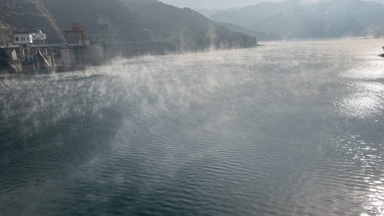 江华涔天河大坝：氤氲旖旎美如画