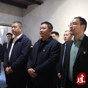 江华政府办党支部开展主题党日活动