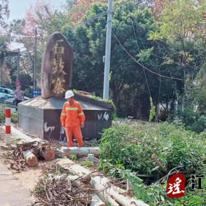 江华公路建设养护中心：平交道口除隐患 保障村民出行安全