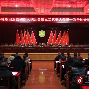 江华残疾人联合会第三次代表大会召开