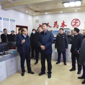 市领导带队督导检查煤矿安全生产工作