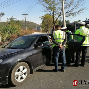 江华大路铺镇：农村道路交通安全形势持续稳定
