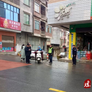 江华沱江镇：加强违法整治 筑牢春运后期道路交通安全防线