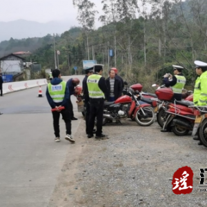 江华小圩壮族乡：强化联合执法 筑牢道路安全防线