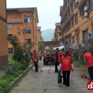 江华水口镇：开展学雷锋志愿服务活动