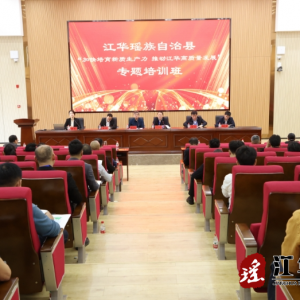 江华“加快培育新质生产力 推动江华高质量发展”专题培训班在中南大学开班