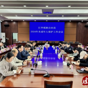 江华未成年人保护工作会议召开
