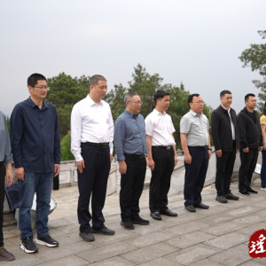 邓燕飞来江华调研烈士纪念设施管理工作