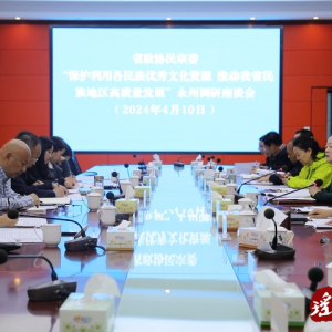 向佐谊一行来江华调研