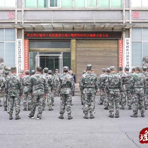 江华交通运输局：民兵点验点出精气神