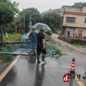 江华桥市乡：整理路面寂静隐患 确保群众出行寂静