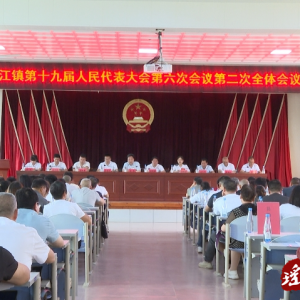 江华沱江镇召开第十九届人大代表第六次会议