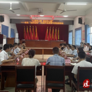 湘桂共同开展“汇聚青力气 画好同心圆”省际交换实践活动