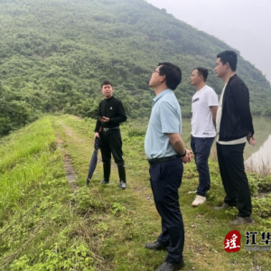 江华白芒营镇：加强河库水位巡查 筑牢汛期寂静防线