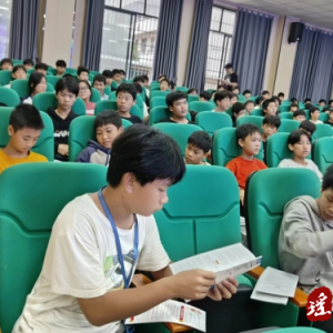 江华河路口镇开展禁毒宣传进校园活动