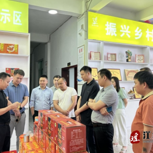 江华水口镇：学习先辈履历 同谋墟落振兴生长