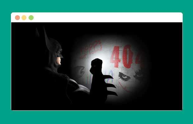 8款html+css漂亮网页404模板