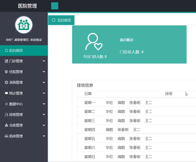 医院门诊信息管理系统java版 住院排班药房仓库-淘惠啦资源网