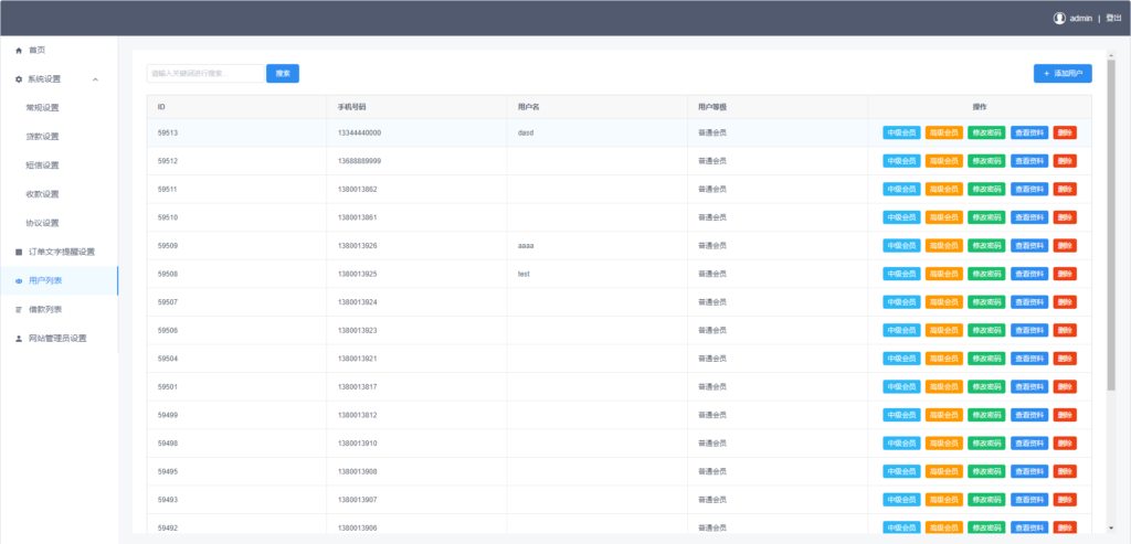 开源版中文和越南语贷款源码 贷款平台下载 小额贷款系统 贷款源码运营版