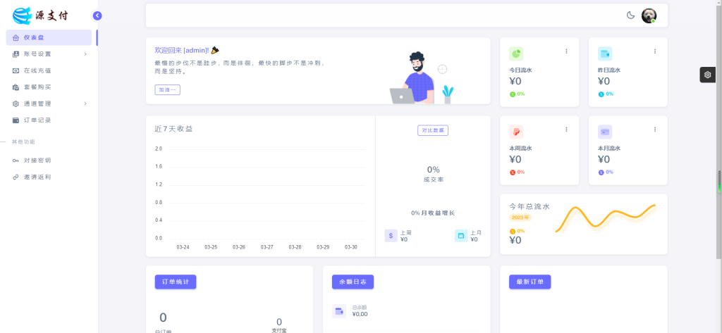 2024-03-21T01:54:32.png 【全开源】源支付YPay开源版支付系统V1.2.0