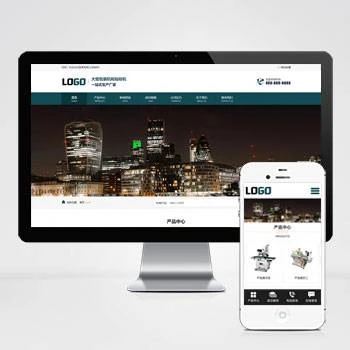 包装机网站pbootcms模板(自适应手机端) 贴标机网站源码-淘惠啦资源网